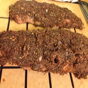 Herb Crusted Pork Tenderloin Recipe - (4.5/5)_image