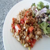 Chilled Mediterranean Barley Salad image