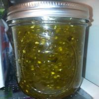 Green Tomato and Jalapeno Jelly_image