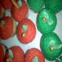 Sour apple cupcakes image