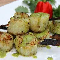 Grilled Cilantro Lime Scallops_image