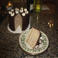 German Prinzregenten Torte ( Eight Layer Cake )_image