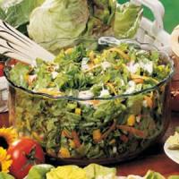 Lettuce with Blue Cheese Dressing_image