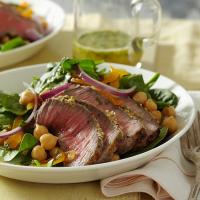 Sesame-Crusted Beef and Spinach Salad Recipe - (4.3/5) image