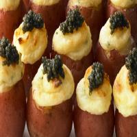 Twice-Cooked Potatoes with Caviar image