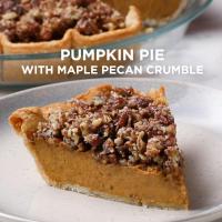 Pumpkin Pie With Maple Pecan Crumble Recipe by Tasty_image
