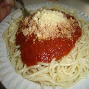 Not Quite Your Wise Guy Spaghetti Sauce_image