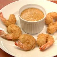 Coconut Shrimp with Red Curry Sauce_image