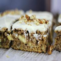 German Spiced Apple Cake with Cream Cheese Frosting_image