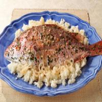 Red Snapper with Garlic Yuca_image