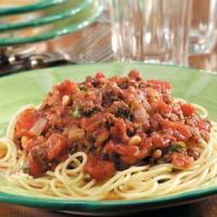 Sicilian Spaghetti Sauce_image