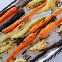Roasted Fennel and Carrots image