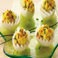 Chive and Onion Deviled Eggs_image