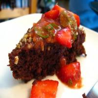 Flourless Chocolate-Kahlua Cake with Cajeta_image