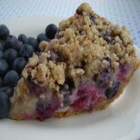 Blueberry Sour Cream Pie image