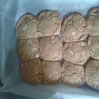 Gooey white chocolate cookies image