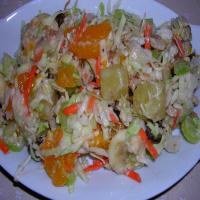 Tropical Fruit and Nut Coleslaw image