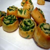 Miniature Spinach Parmesan Puffs image