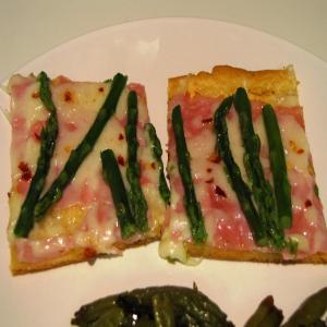 Ham and Asparagus Squares image