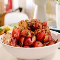 Herby Potato Salad with Warm Bacon Vinaigrette image