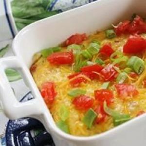 Crustless Bacon and Cheese Quiche image