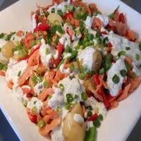 Salmon and Potato Salad With Lemon Poppy Seed Dressing image