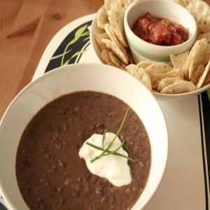 Hearty & Thick Black Bean Soup image