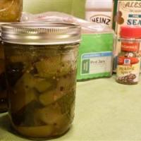 Sweet Chunk Zucchini Pickles image