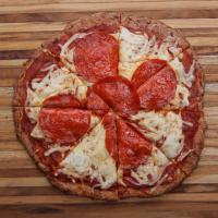 Low-Carb Gluten-Free Cheese Bread Pizza Crust Recipe by Tasty image