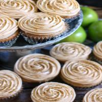 Apple Cider Cupcakes with Salted Caramel Frosting_image