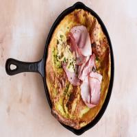 Dutch Baby with Ham and Chives image