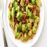 Maple-Glazed Brussels Sprouts image