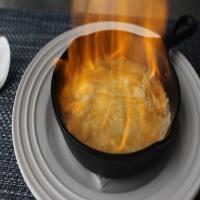 Flaming Greek Cheese (Saganaki)_image