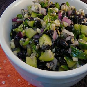Cool Cucumber and Black Bean Summer Salad image