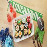 Team Spirit Frosted Brownies image