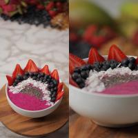 Healthy Smoothie Bowl: Pitaya Bowl: Berry Delicious Recipe by Tasty image