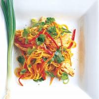 Spicy Asian Noodle and Chicken Salad image
