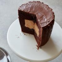 Giant Peanut Butter Cup Cake image