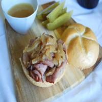 French Dip Roast Beef Sandwiches image