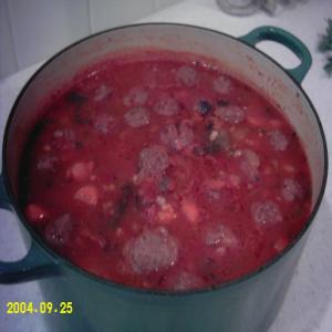 Hearty Vegetable and Beef Soup image