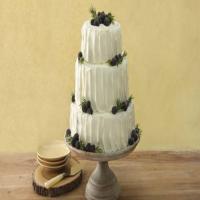 Blackberry-Vanilla Wedding Cake_image
