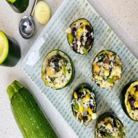 Stuffed Zucchini Bites with Black Beans and Corn_image