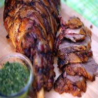 Moroccan Leg of Lamb With Mint Dressing_image