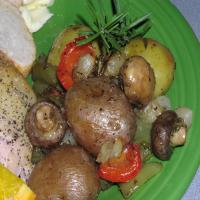 Roasted Baby Potatoes and Vegetables_image