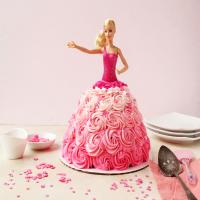 Barbie Birthday Cake image