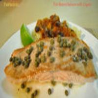 Pan Seared Salmon With Capers_image