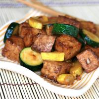 Yellow Squash and Tofu Stir Fry image