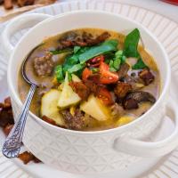 Award-Winning Bacon Cheeseburger Soup_image