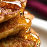 Banana Cornbread Pancakes Recipe by Tasty image