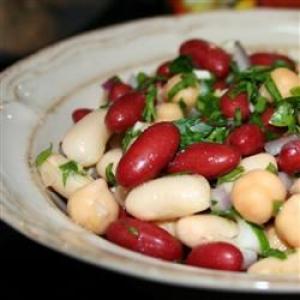Mediterranean Three Bean Salad_image